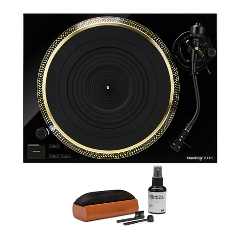 Проигрыватель Reloop Reloop Turn 5 Direct Drive Hi-Fi Turntable with Record Care Solution Bundle