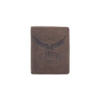 Бумажник Klondike Don, темно-коричневый, 9,5х12 см KD1008-03