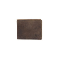 Бумажник Klondike Peter, темно-коричневый, 12х9,5 см KD1007-03