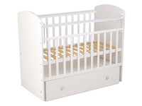 Кроватка для новорожденных Нова Белый
