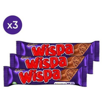 Шоколадный батончик Wispa / Виспа, 3×36г Cadbury