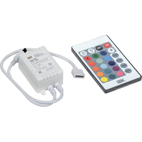 Контроллер IEK LSC1-RGB-072-IR-20-12-W
