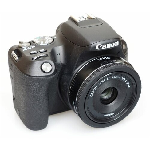 Фотоаппарат Canon EOS 200D Kit EF 40mm f/2.8 STM, черный