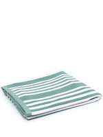 Soho Home полотенце с вышитым логотипом, зеленый