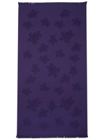 Vilebrequin пляжное полотенце Santah с жаккардовым узором, фиолетовый