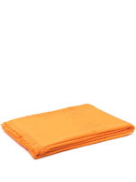 Vilebrequin полотенце с графичным принтом, оранжевый