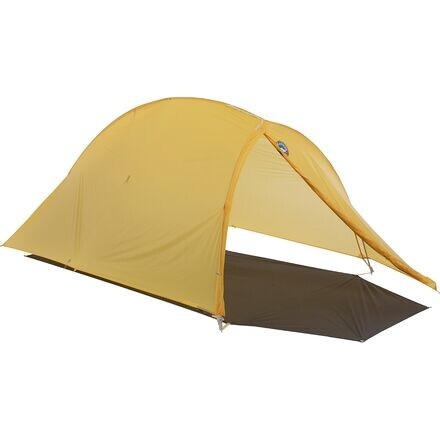 Велосипедная палатка Fly Creek HV UL2: 2-местная, 3-сезонная Big Agnes, желтый/серый