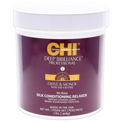 Deep Brilliance Silk Кондиционер-релаксант для лечения унисекс, 2 фунта, 908 г, Chi