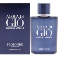 Giorgio Armani Acqua di Gio Profondo унисекс парфюмированная вода 75 мл спрей черный