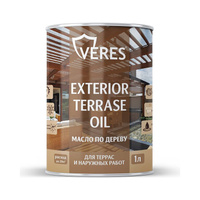 Масло для дерева VERES exterior terrase oil