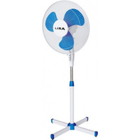 Вентилятор напольный Lira LR 1101 blue, 55 Вт, голубой+белый