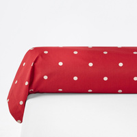 Наволочка на подушку-валик с принтом Edelweiss 85 x 185 см красный
