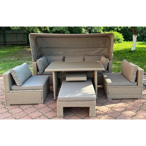 Комплект мебели с диваном AFM-320-T320 Beige Afina