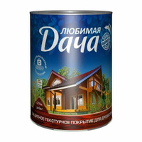 Защитно-декоративное покрытие для древесины Любимая Дача (0,75л), тик