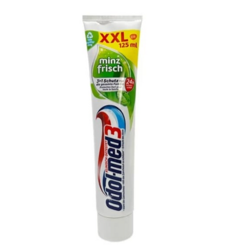 Зубная паста Odol-med3 mint frisch XXL 125 ml