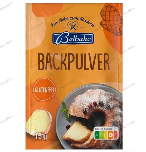 Разрыхлитель Backpulver Belbake 15g