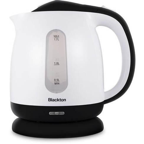 Чайник электрический BLACKTON Bt KT1701P, 2200Вт, белый и черный