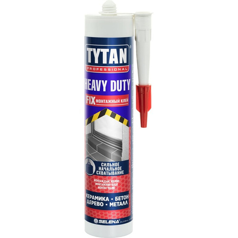 Монтажный каучуковый клей Tytan PROFESSIONAL HEAVY DUTY