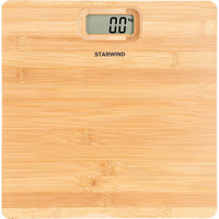 Электронные напольные весы STARWIND SSP6070 максимальный вес, 180 кг, бамбук 1198333 Starwind