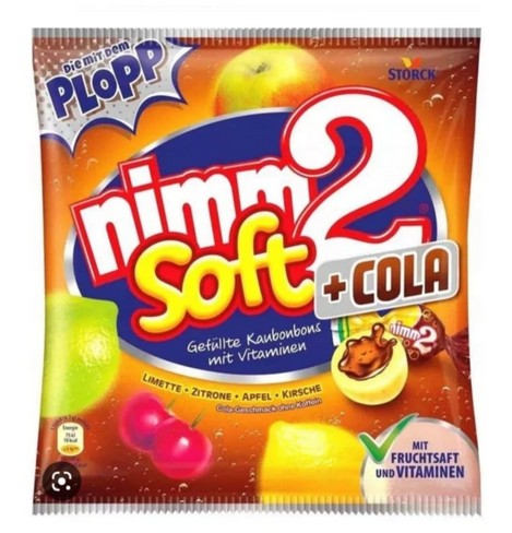 Жевательная конфета Nimm2 Soft Cola 345g