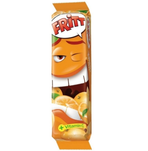 Жевательная конфета FRITT апельсин 70г