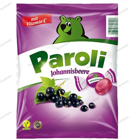 Леденцы Paroli Johannisbeere 250g