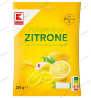 Леденцы Halsbonbon Zitrone, 250g