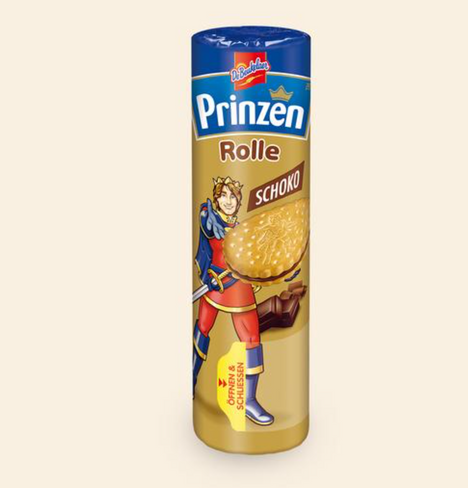 Печенье с начинкой Prinzen Rolle SCHOKO 400g