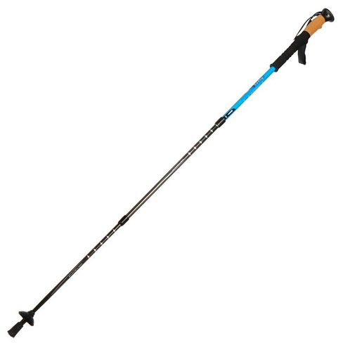 Палка для скандинавской ходьбы, 35-135 см, углерод, телескопическая, T2022-463