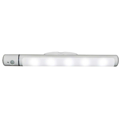 Светильник для мебели светодиодный, Uniel, 0.9 Вт, 4200 К, 60 Лм, с датчиком движения, для внутренней подсветки, белый,