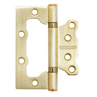 Петля накладная для деревянных дверей, Аллюр, 100х75х2.5 мм, универсальная, 2BB SBP, 1046, 2 шт, 2 подшипника, блистер,