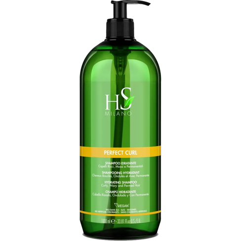 Шампунь для вьющихся волос с маслом оливы Hs Perfect Curl. Shampoo Idratante (7222, 1000 мл) Dikson (Италия)