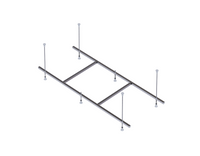 Сборный каркас к ванне Мия 180*70см (шпильки) KAR-0000082