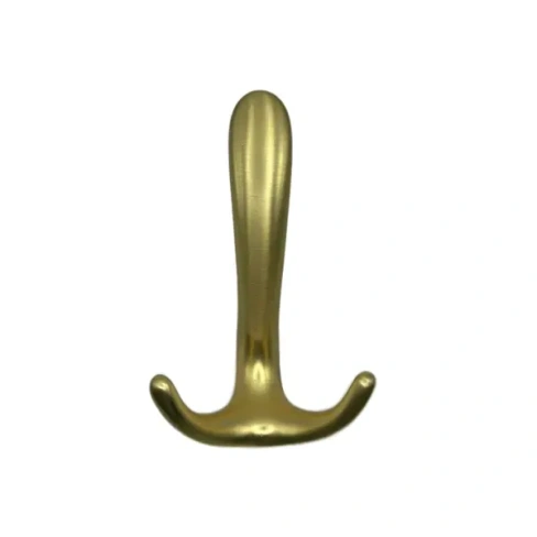 Мебельный крючок N00-N00-KG 20 см ЦАМ цвет золото EDSON 10703-N00-KG