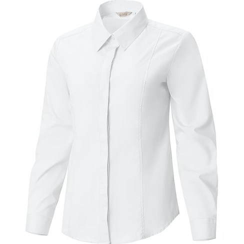 Рубашка женская СОЮЗСПЕЦОДЕЖДА El-Risto white белая удлиненная, р.46/L 2000000240640