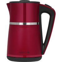 Электрический чайник Galaxy Line gl 0339 красный, 2200 Вт, объем 1,7 л