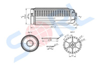 Фильтр масляный S125x4 IVECO (H311W) RL6140AB91 SORL