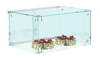 Настольная мини - витрина с прозрачными стенками для выпечки и кондитерских изделий №14-1-600