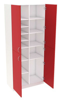 Шкаф для аптек с вертикальными разделителями серии RED №1