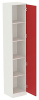 Хозяйственный шкаф из ДСП для аптеки RED-Ш-42