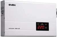 SVEN Стабилизатор напряжения AVR SLIM-1000 LCD SV-012816 Sven