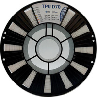 Пластик TPU для 3D-принтера Rec натуральный 1.75 мм 0.75 кг