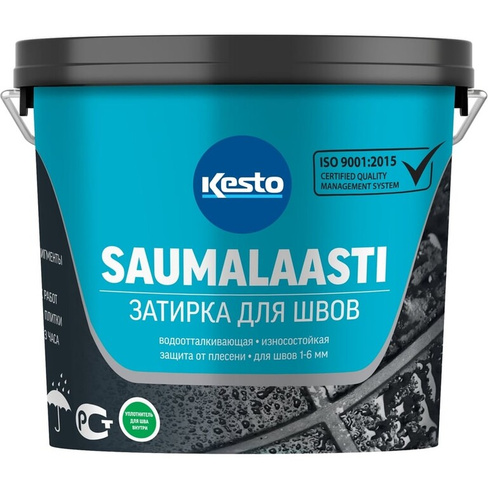 Затирка Kesto Saumalaasti 32, 10 кг, темно-коричневый