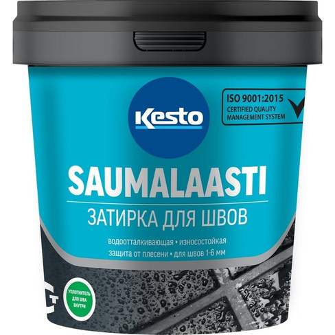 Затирка Kesto Saumalaasti 41, 1 кг, средне-серый