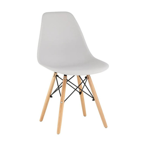 Обеденный стул для кухни Стул Груп dsw style v светло-серый, разборный фрейм