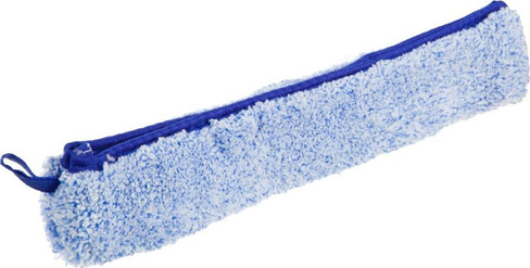 Товар для уборки Luscan Насадка шубка для мытья окон 35 см, микрофибра