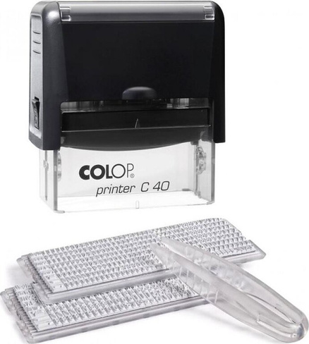 Штемпельная продукция Colop Пластмассовый самонаборный штамп Printer 9004362532217