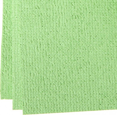 Товар для уборки HQ Profiline Салфетки хозяйственные микроволокно 40х35 см 245 г/кв.м зеленые 2 штуки в упаковке