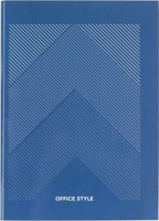 Бумажная продукция Attache Бизнес-тетрадь Optima А4 120 листов синяя в клетку на кольцах