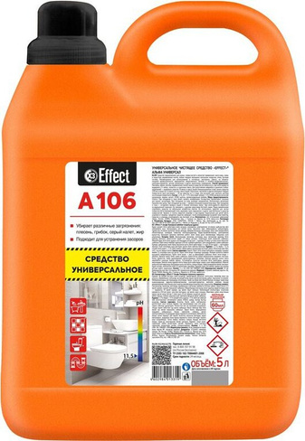 Бытовая химия Effect Средство для мытья сантехники 106 5 л (концентрат)